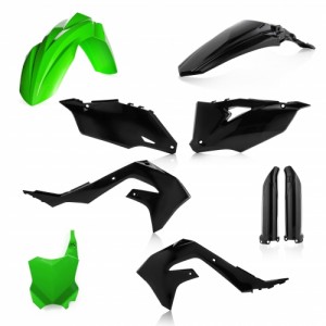 FULL KIT PLASTIQUES KXF450 2019 NOIR/VERT