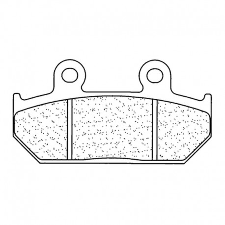 Plaquettes de frein CL BRAKES -NV 600 C STEED 1988-1996