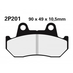 Plaquettes de frein NISSIN Off-Road- VT 700 C/SHADOW 1987