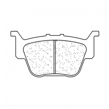 Plaquettes de frein CL BRAKES- XR 400 R 1996-2003