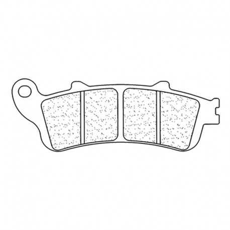 Plaquettes de frein CL BRAKES- NTV 650 DEAUVILLE 2002-2005
