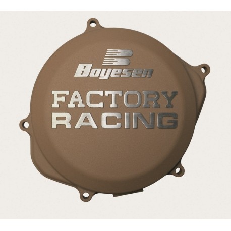 Couvercle de carter d'embrayage BOYESEN Factory Racing magnésium Yamaha YZ450F