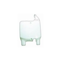 Plaque avant Blanche 125/250 RM 99-00