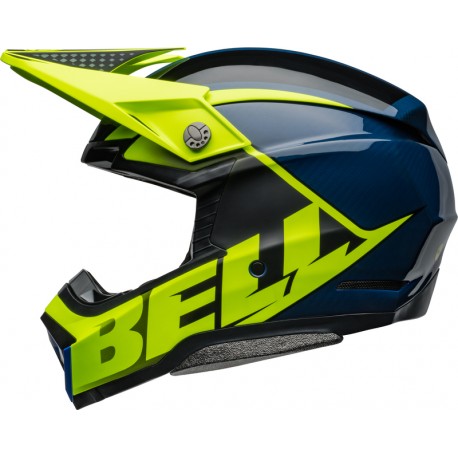 Casque BELL Moto-10 Spherical Mips - Fasthouse Raven Matte Black/White
