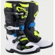 Botte Alpinestars Tech 7S Black Enamel Blue Yellow Fluo
