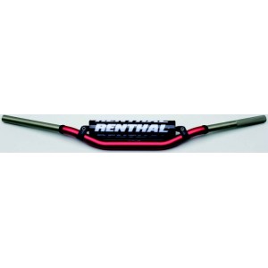 Guidon Renthal Twinwall haut Rouge