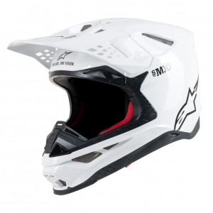 Casque Alpinestars Supertech S-M10 Blanc